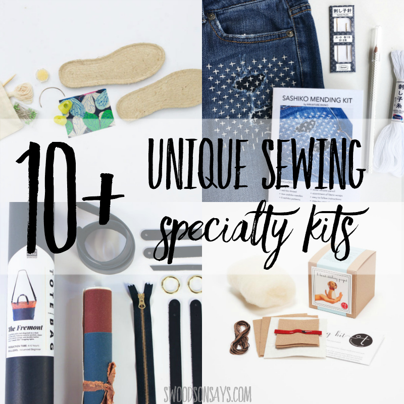 10+ unique sewing specialty kits to gift