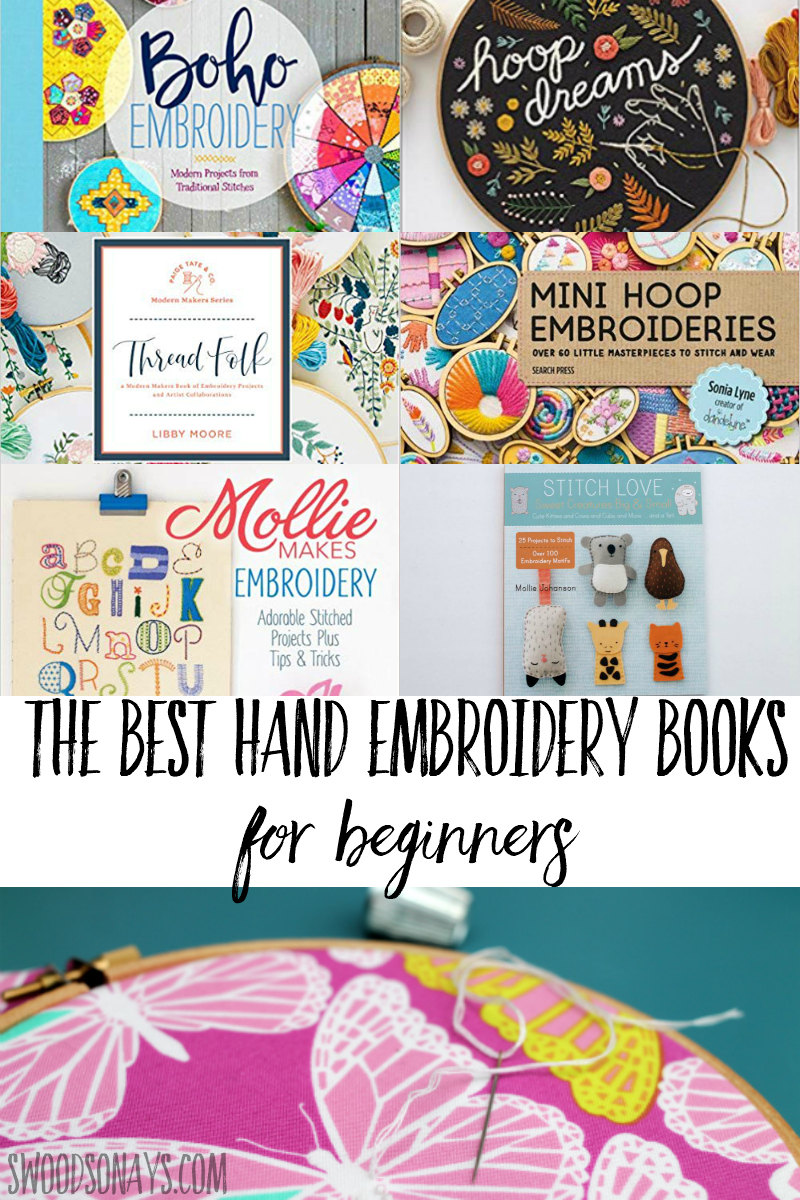 modern hand embroidery books