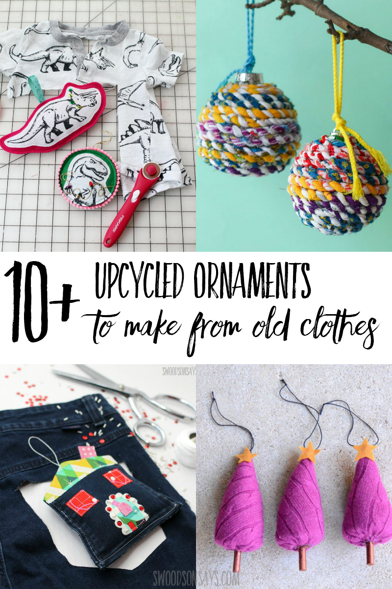 upcycled ornament tutorials
