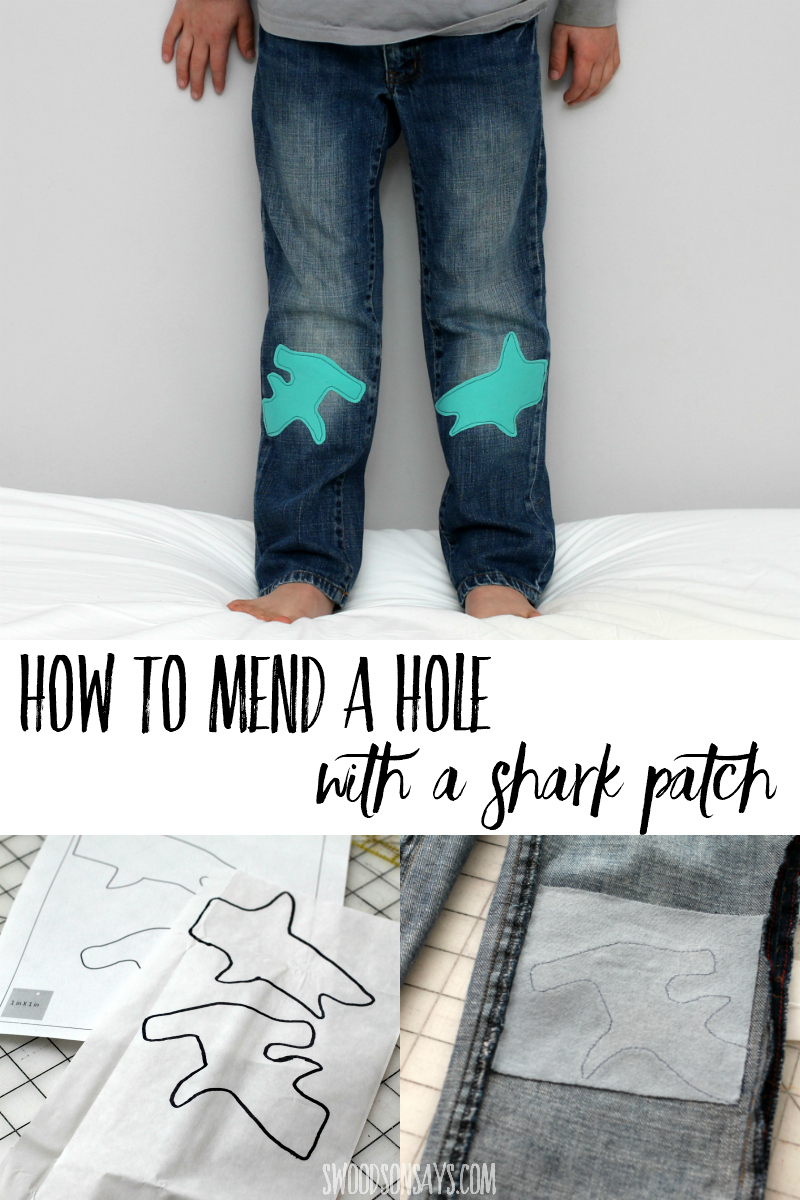 how to patch boys jeans