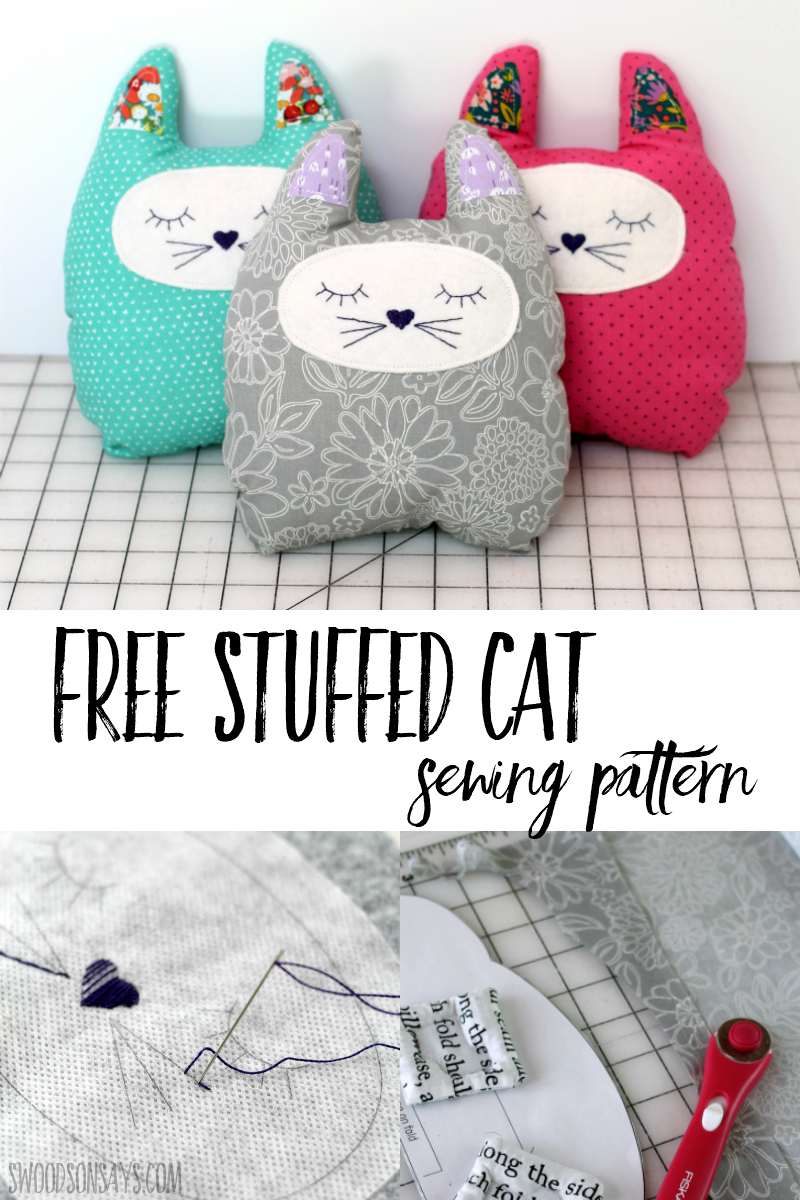 free stuffed animal sewing pattern