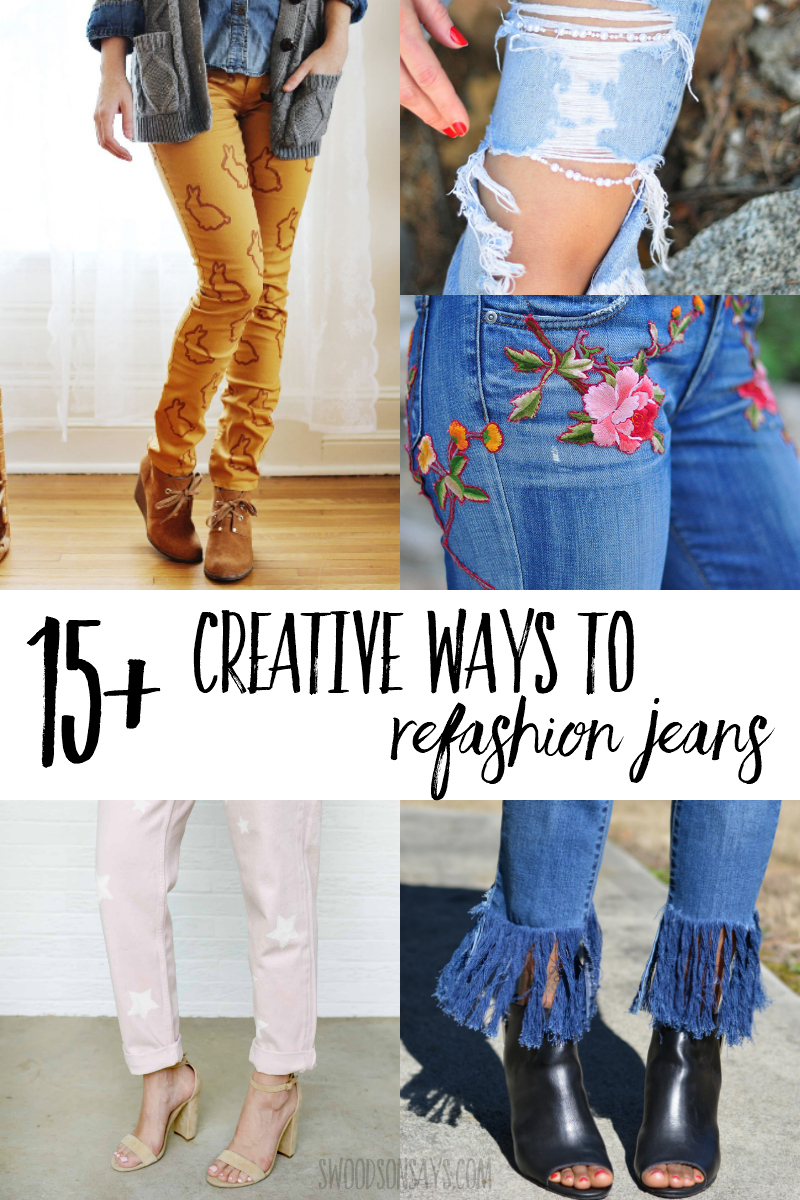 creative jeans refashion ideas