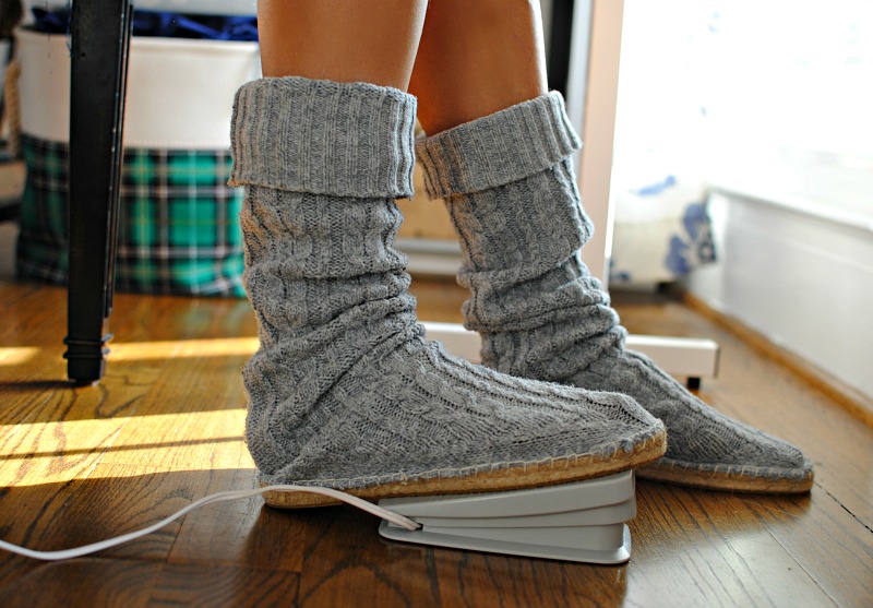 upcycled sweater boots