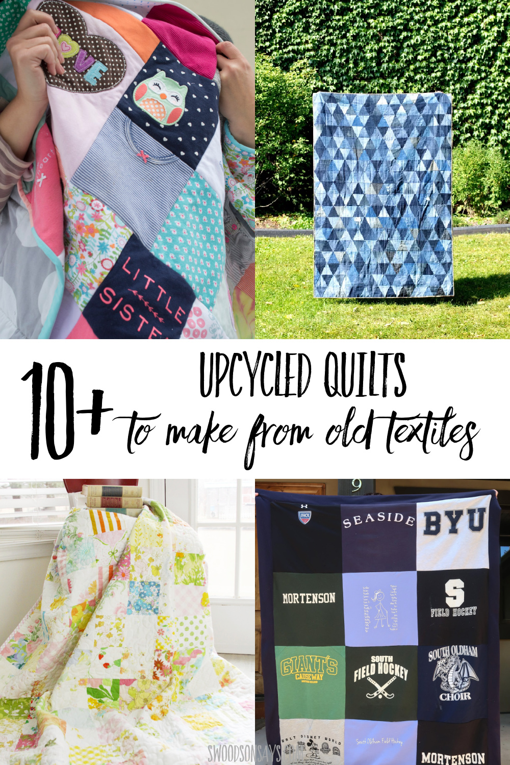 upcycled quilt tutorials