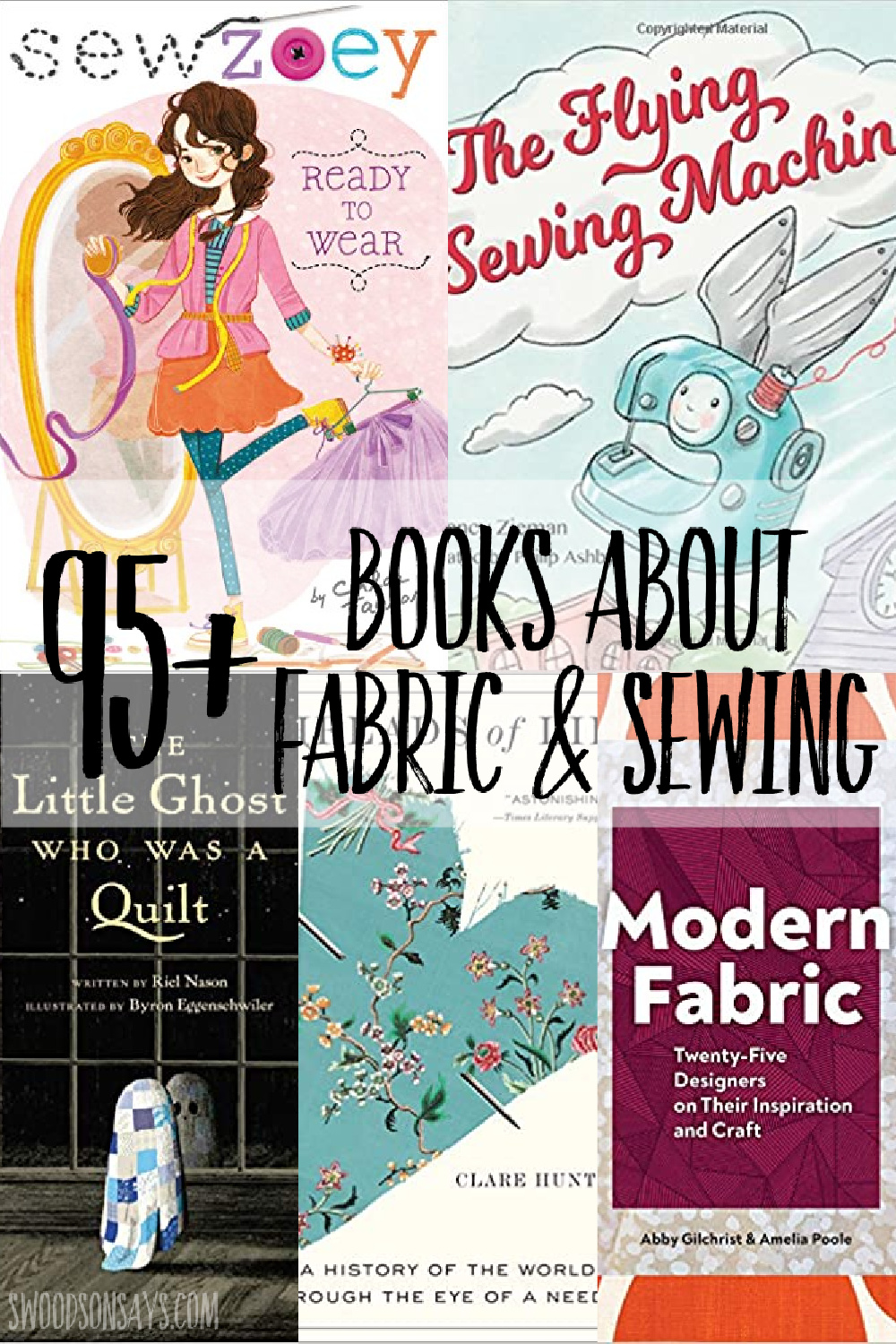 sewing picture books and sewing nonfiction books
