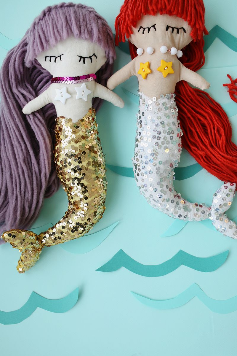 free mermaid doll pattern