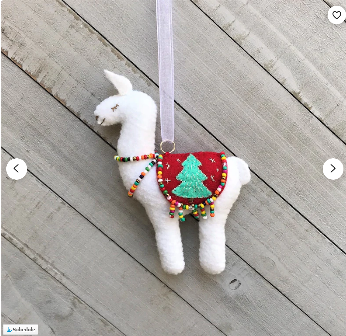 llama ornament kit