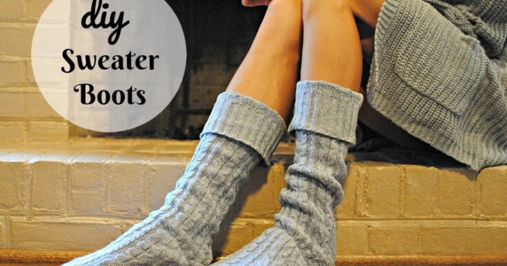 DIY Slippers with Fleece Fabric • Heather Handmade