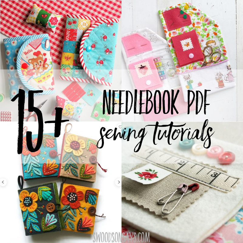 15+ diy sewing needle case & needlebook sewing patterns