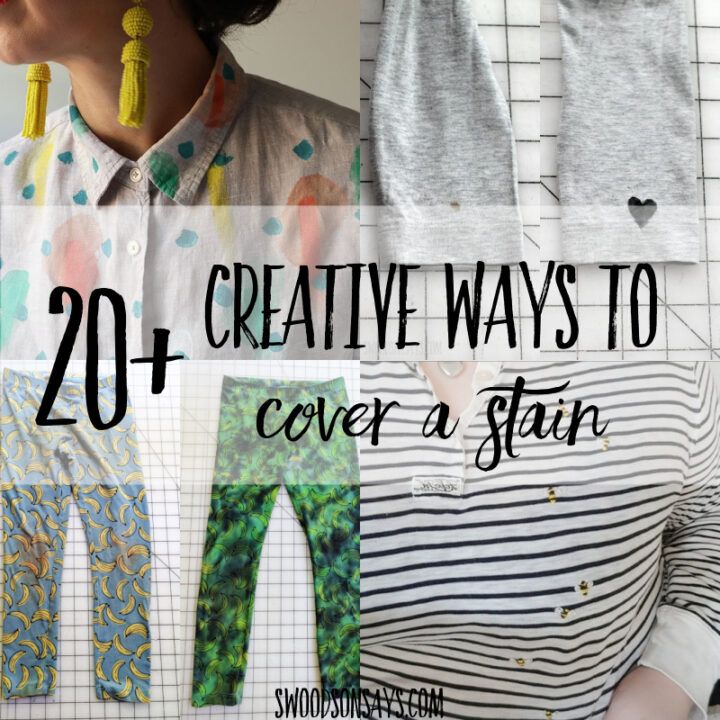 20+ creative ways to hide stains on clothes