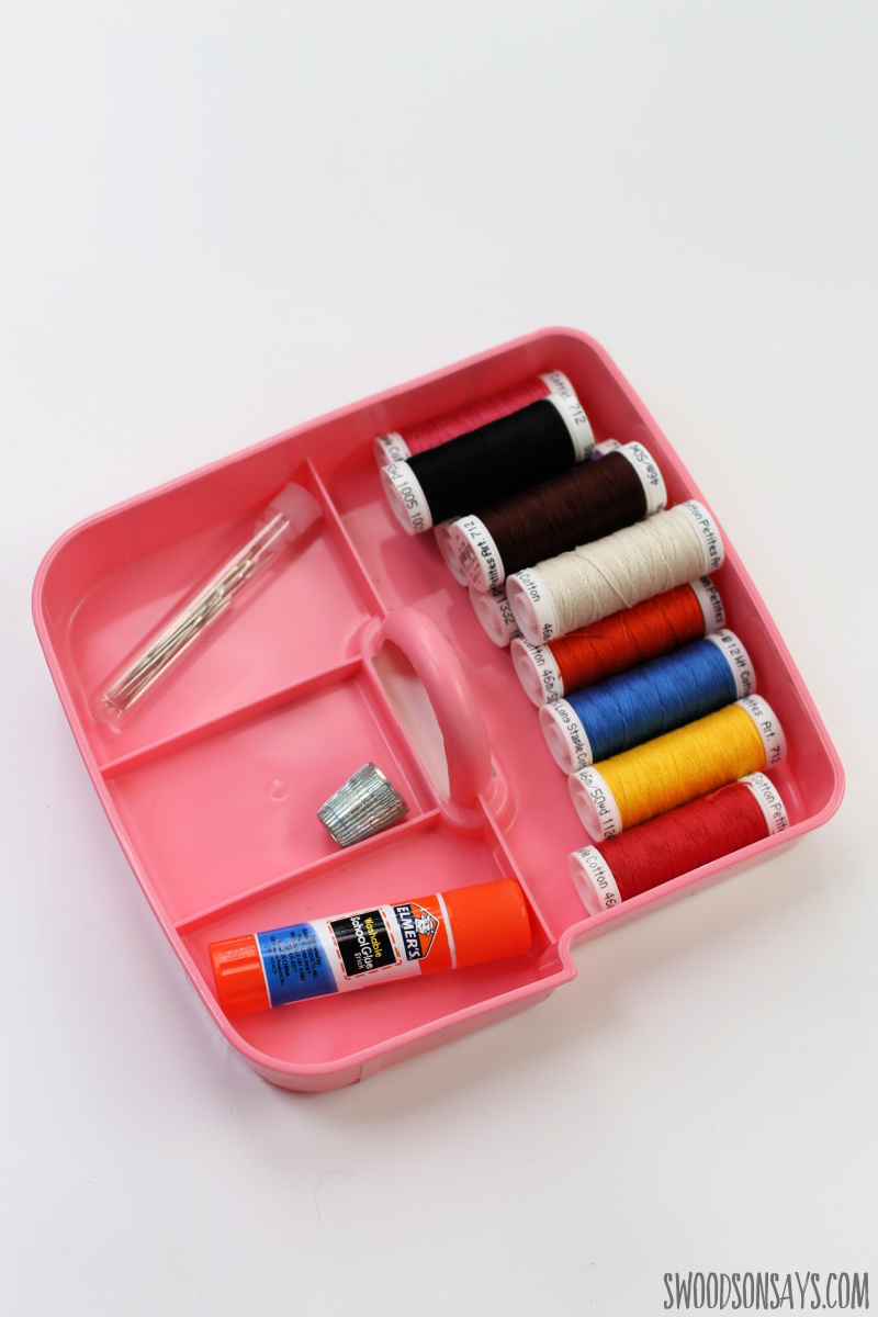 How to make a diy sewing kit - Swoodson Says