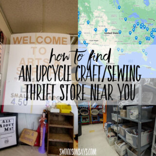 A creative reuse center near me map resource!