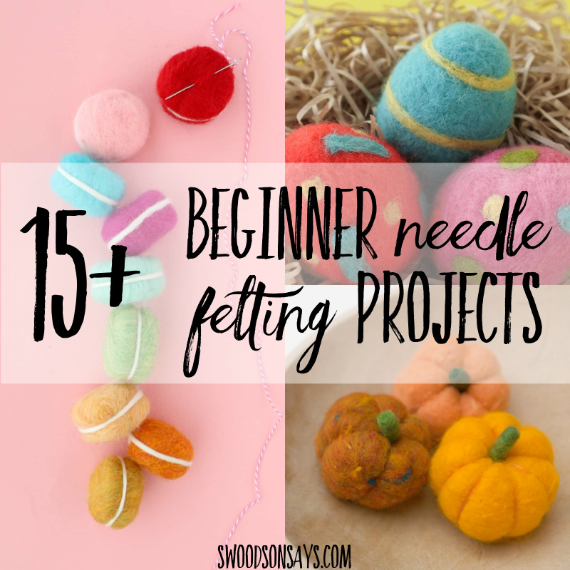 needle felting tutorials for beginners
