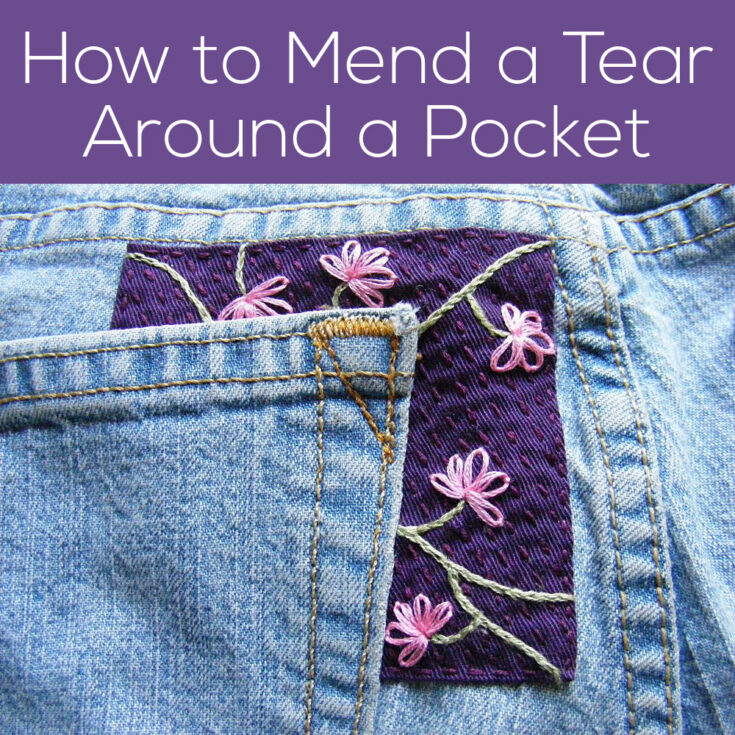Image for How to Mend a Tear Around a Pocket