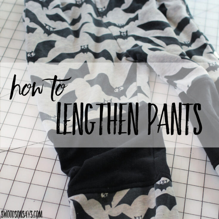 Image for DIY lengthening kids pants sewing tutorial