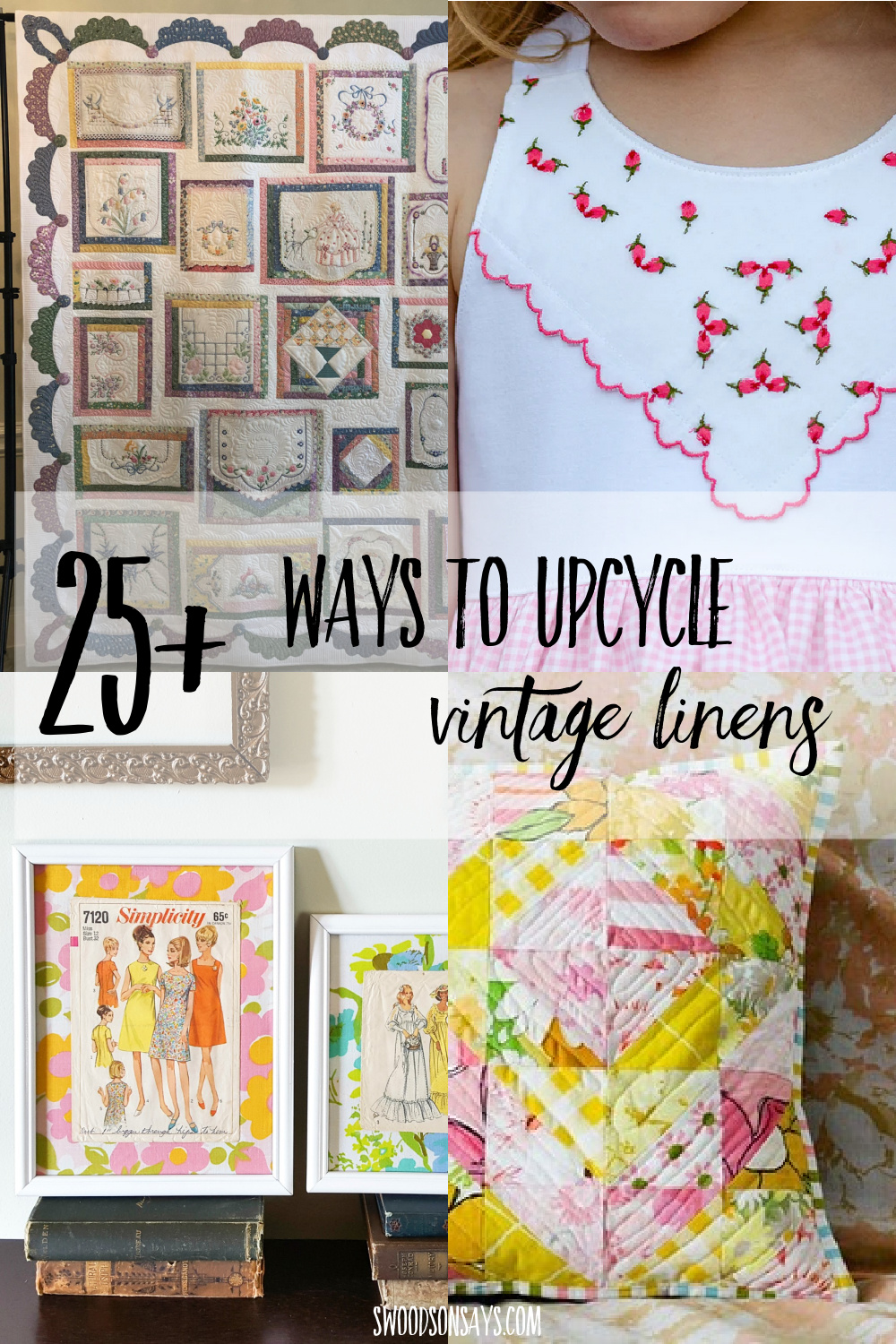 upcycled linen sewing projects