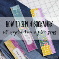 How to sew a bookmark - a beginner sewing tutorial
