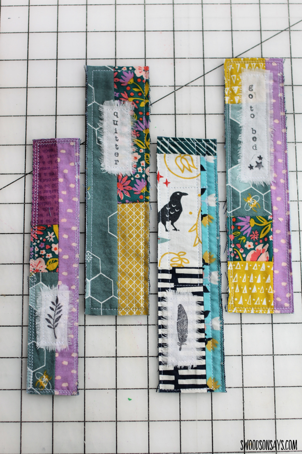 bookmark sewing pattern for beginners