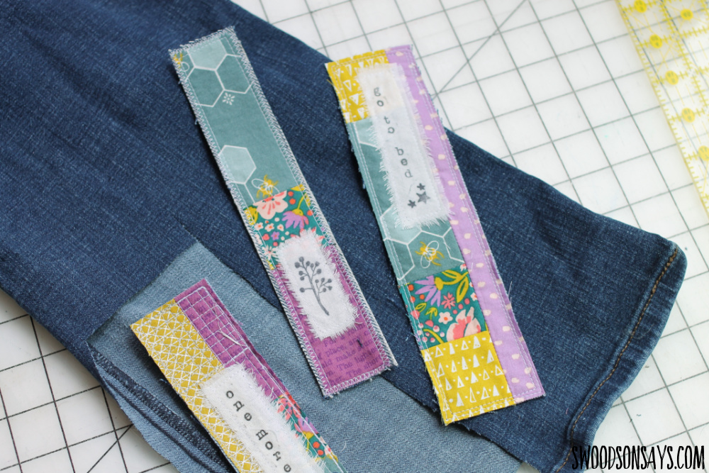 fabric scrap sewing project for beginners