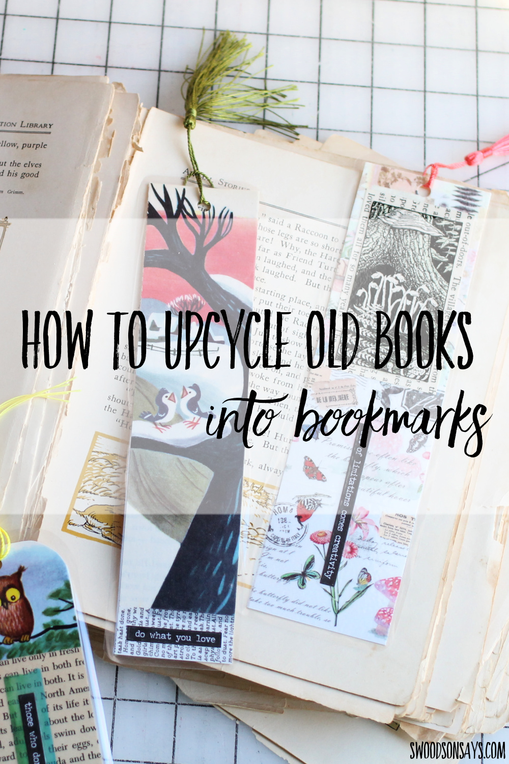 upcycled book craft