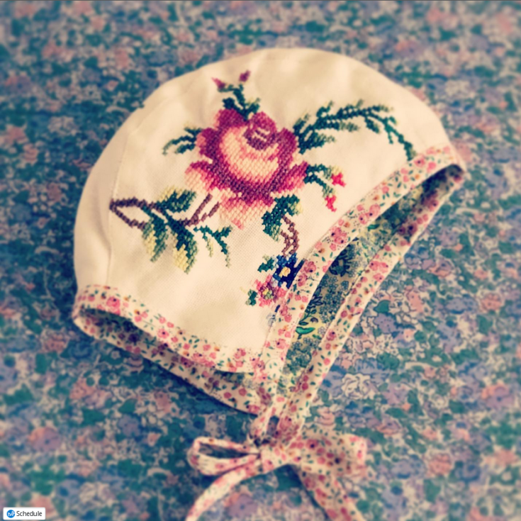 Image for Cross stitch bonnet