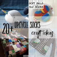 20+ upcycle socks craft ideas