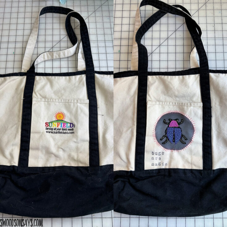 Image for Reverse applique over the logo!