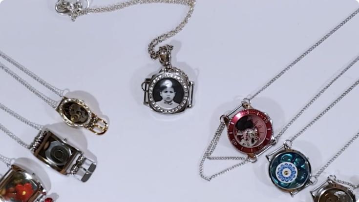 Image for Watch pendant necklaces