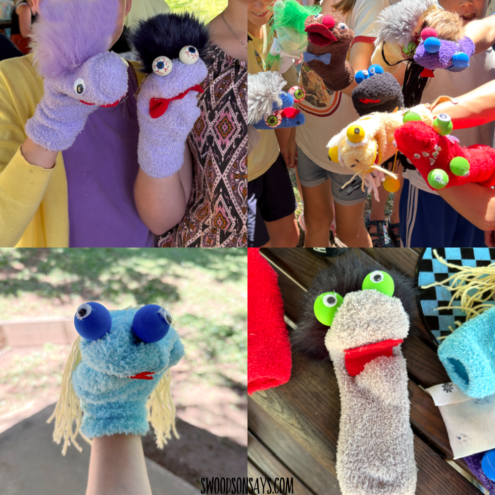 sock puppet tween diy