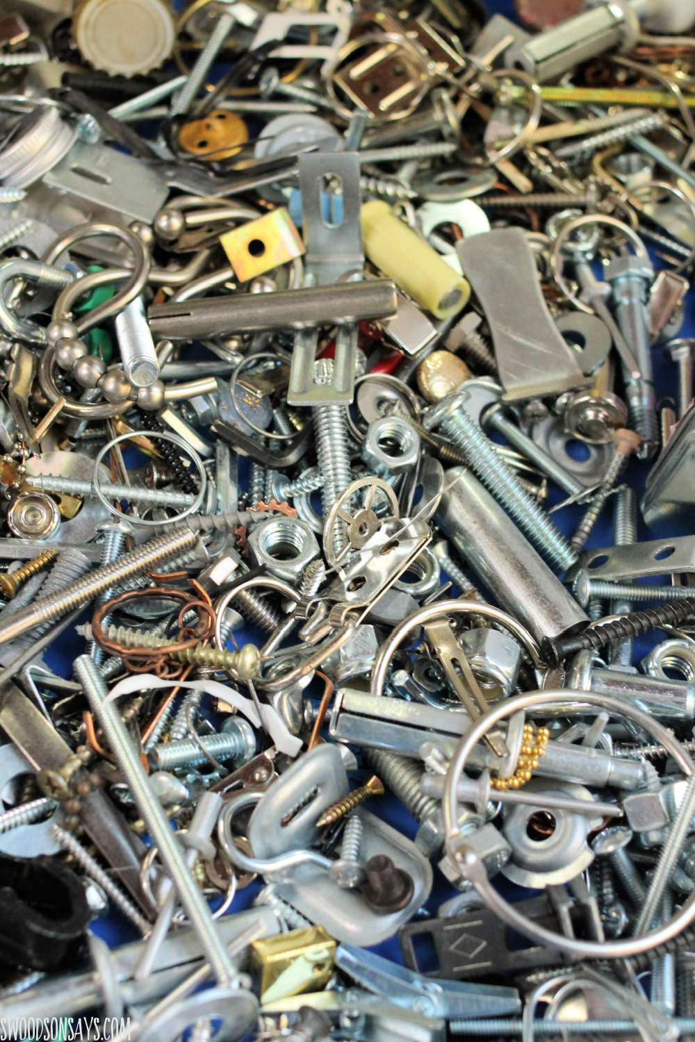 metal scrap spare parts
