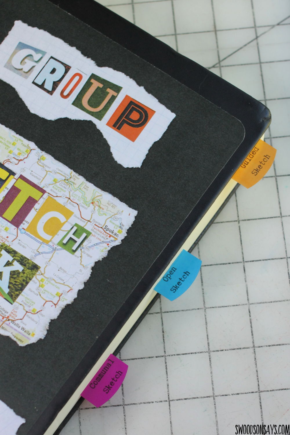 tabs for sketchbook